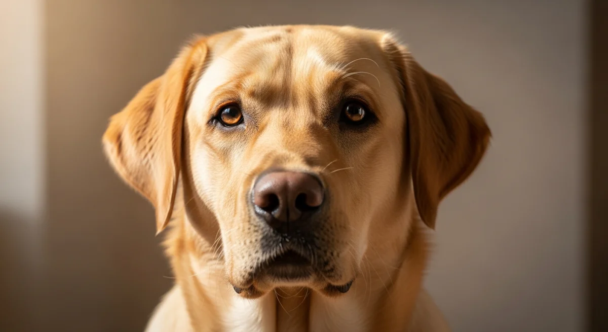 Portrait Retriever Du Labrador