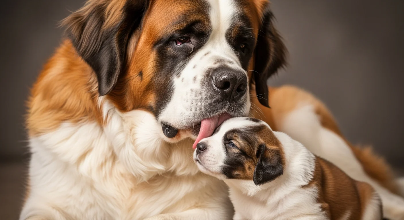 Chiot Saint Bernard