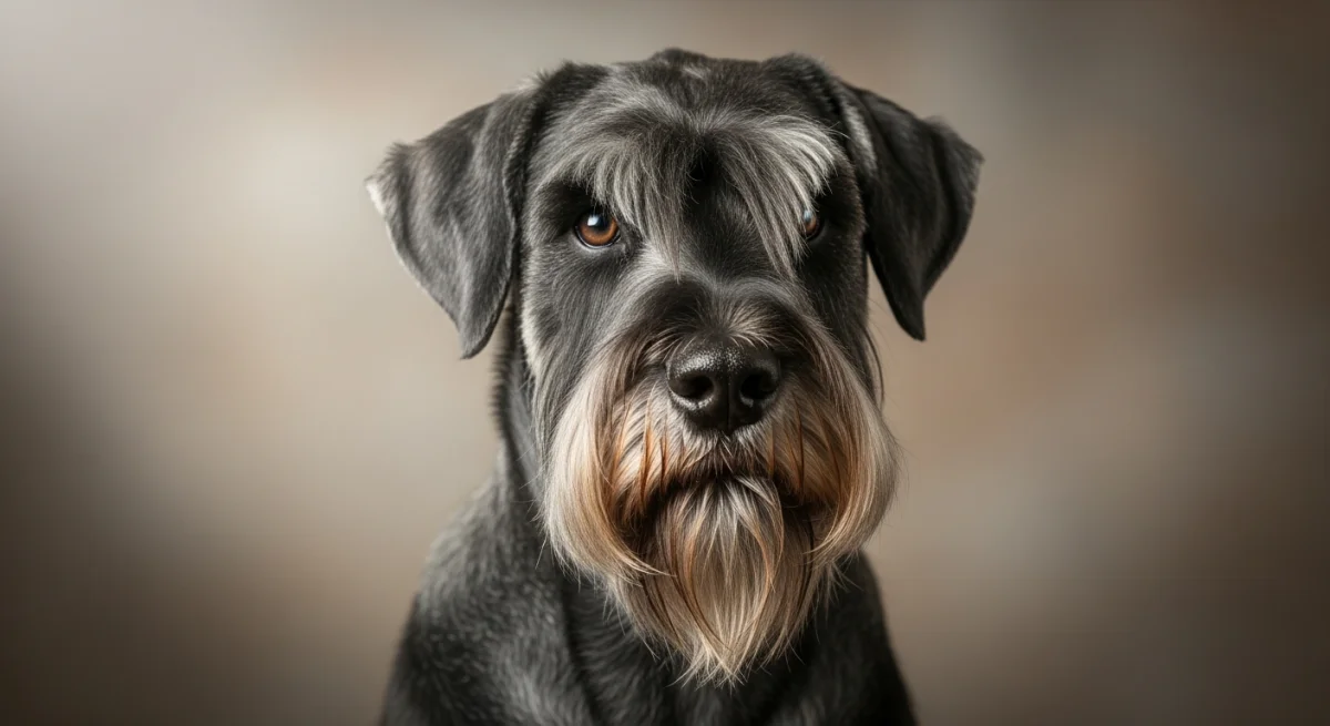 Portrait Schnauzer Géant