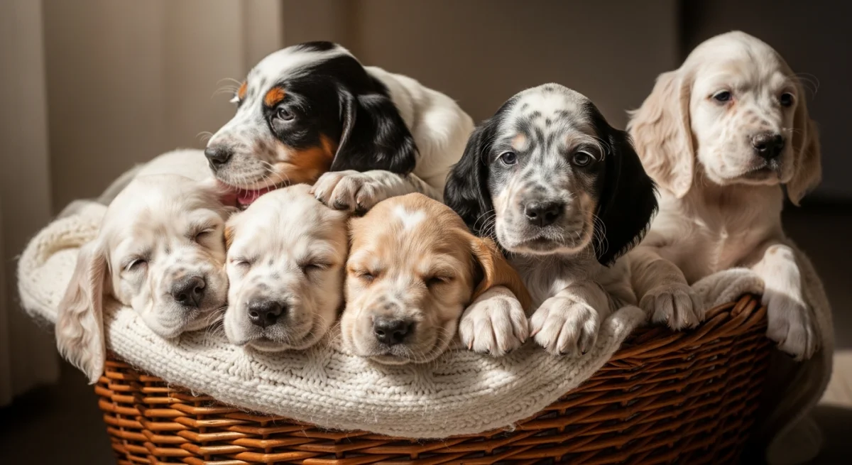 Chiot Setter Anglais