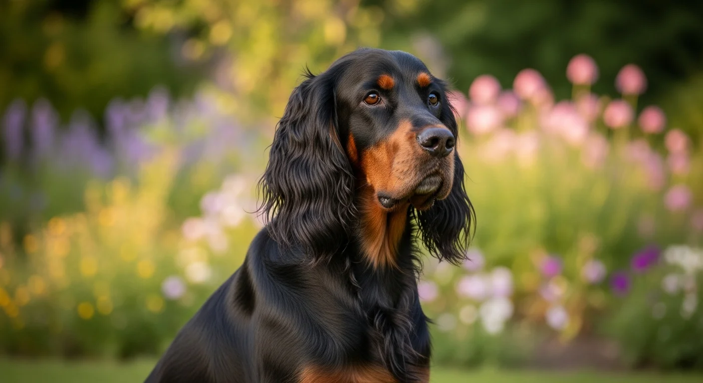 Setter Gordon - tempérament