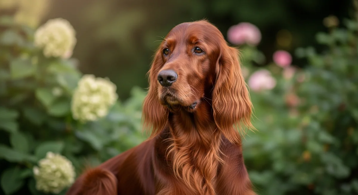 Setter Irlandais Rouge - tempérament