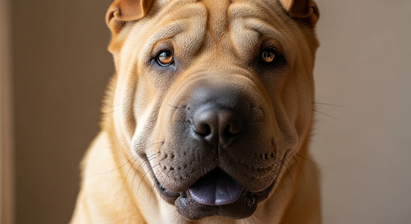 Portrait Shar Pei