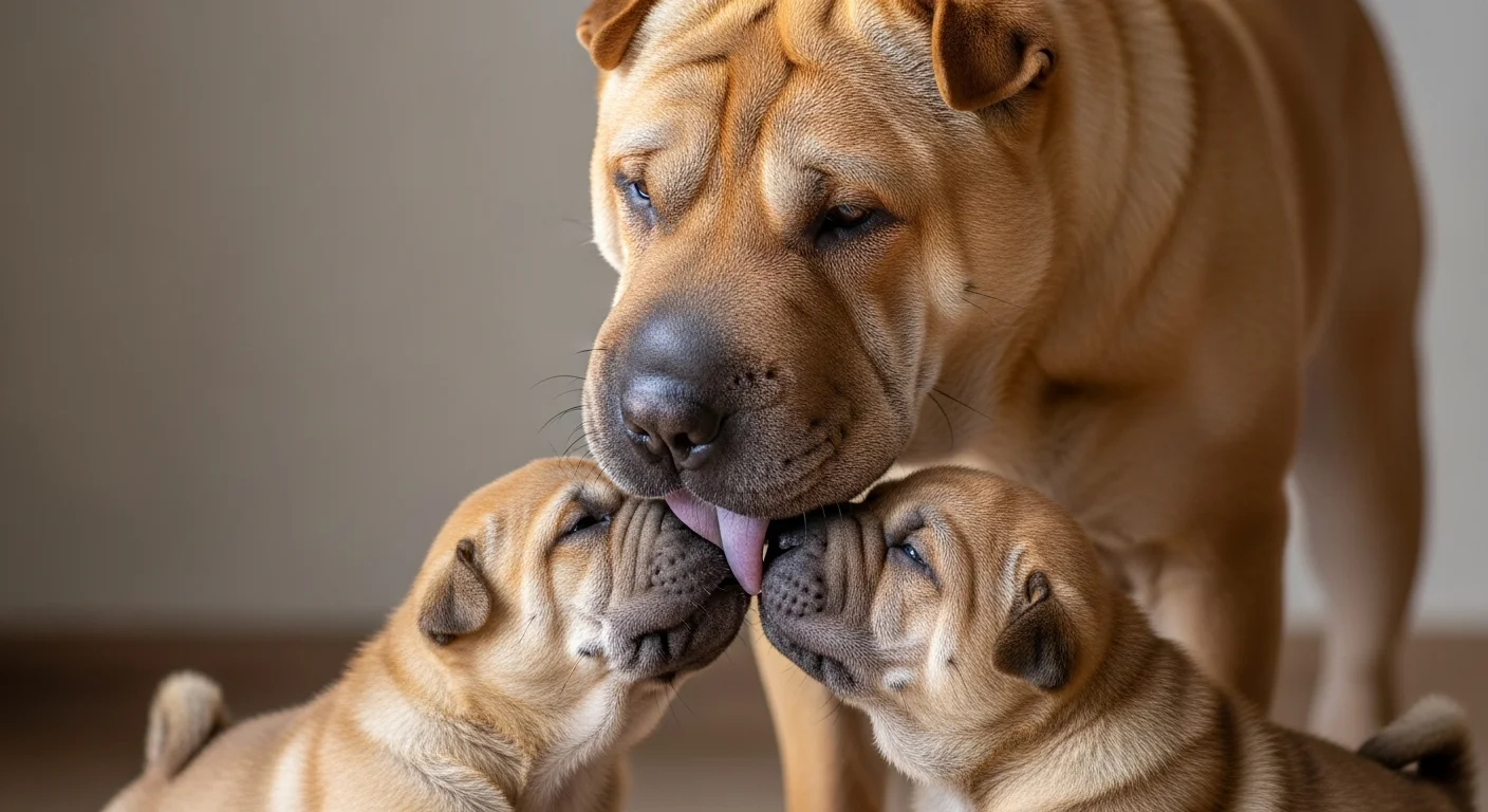 Chiot Shar Pei