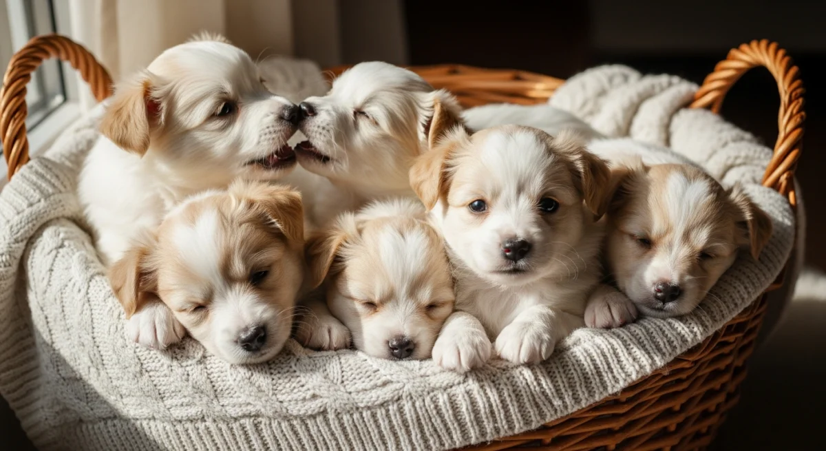 Chiot Spitz Allemand Moyen