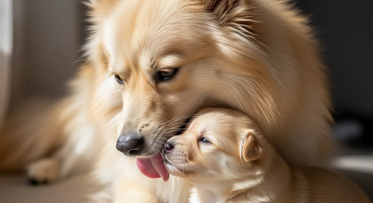 Chiot Spitz Allemand Moyen