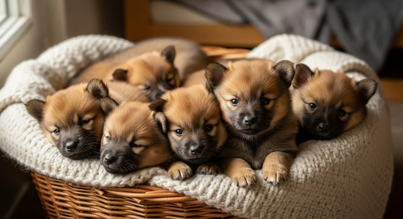 Chiot Spitz Finlandais 3