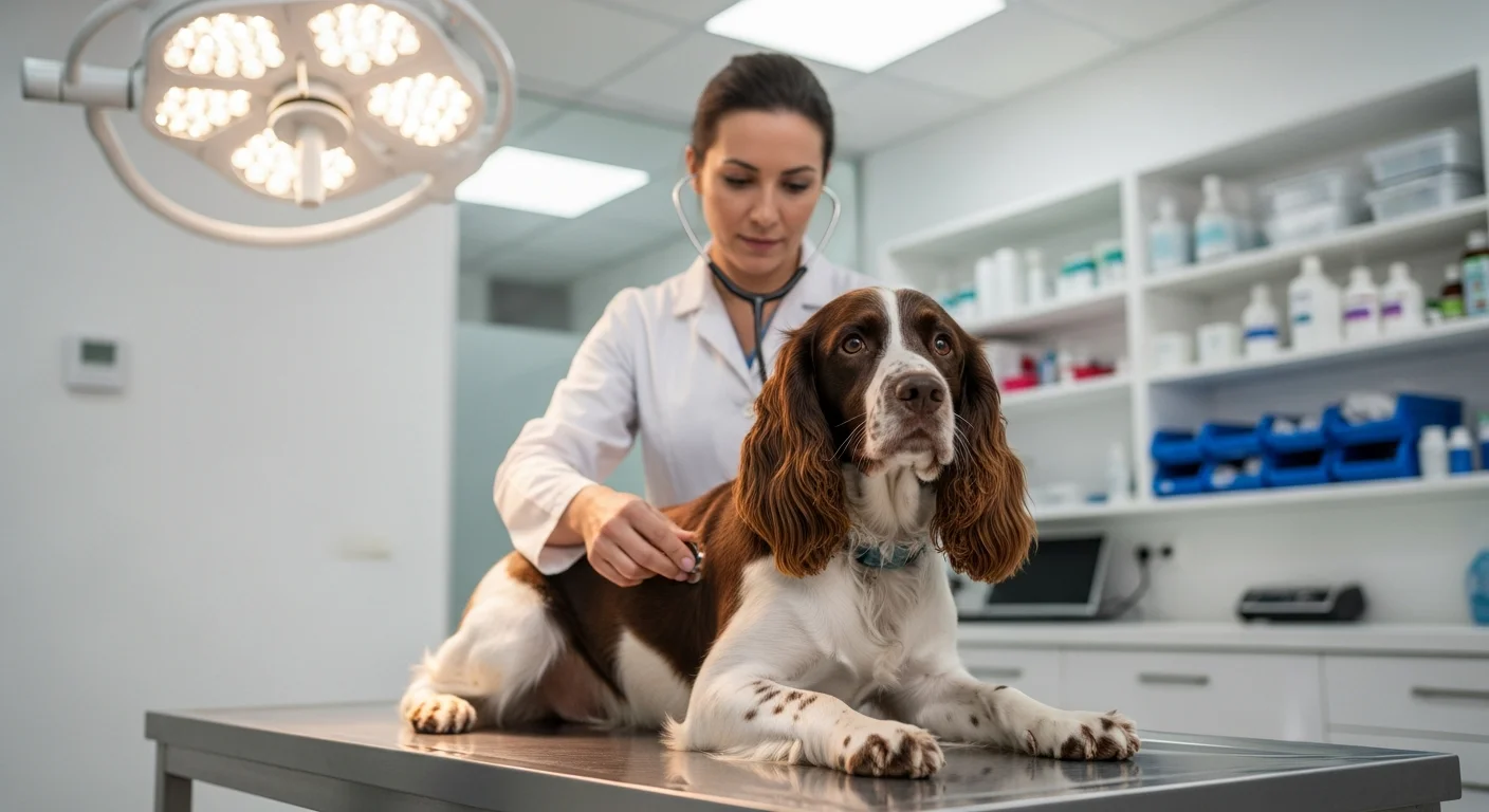 Springer Spaniel en bonne santé