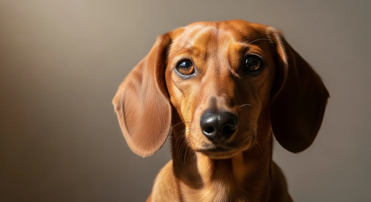 Portrait Teckel Nain