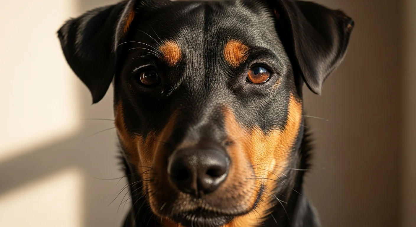 Portrait Terrier De Chasse Allemand