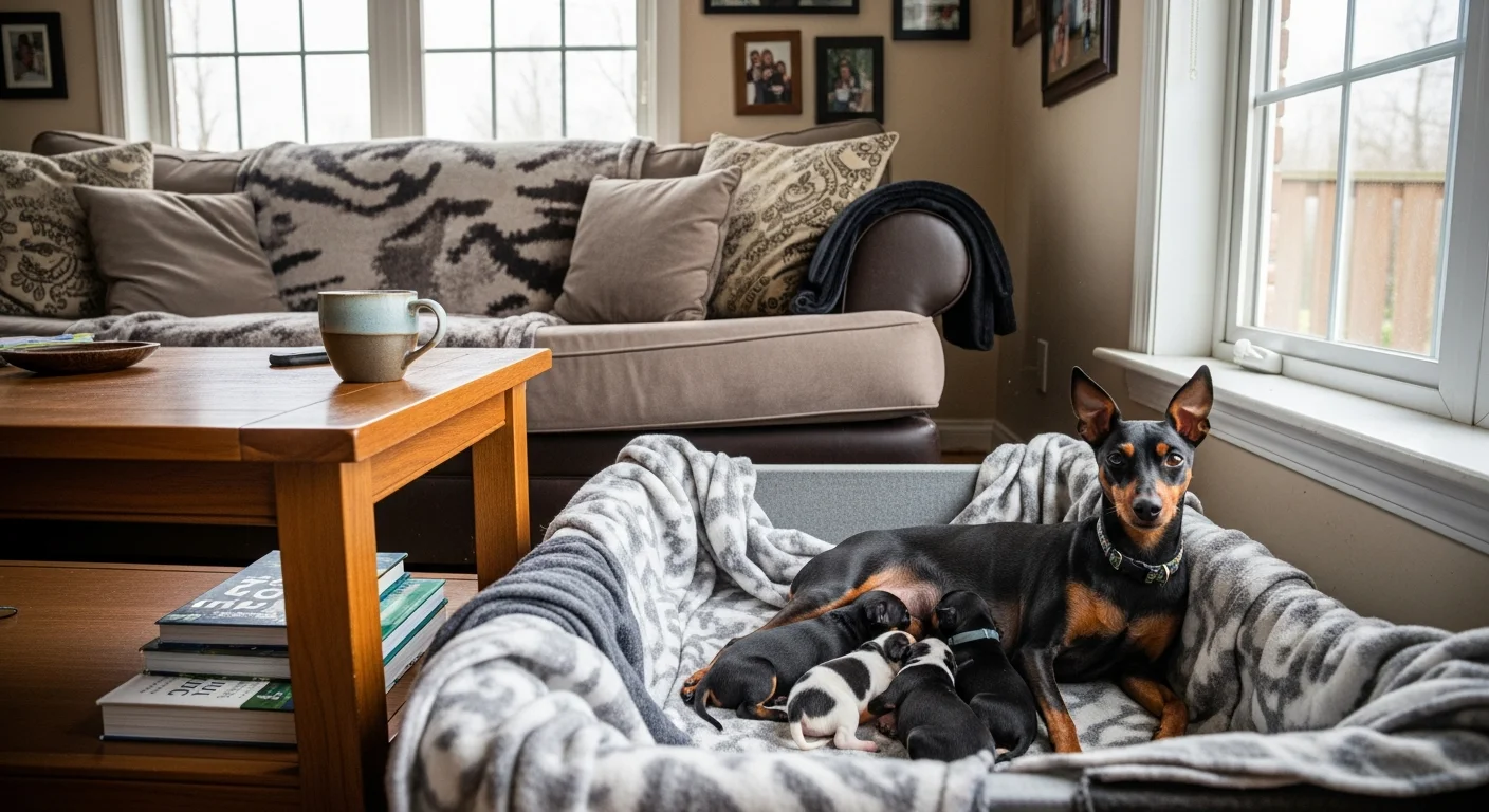 Installations intérieures de l'élevage de Terrier De Manchester