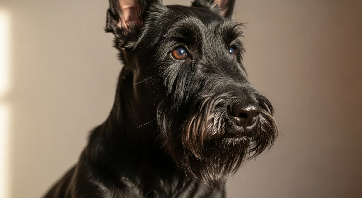 Portrait Terrier Écossais