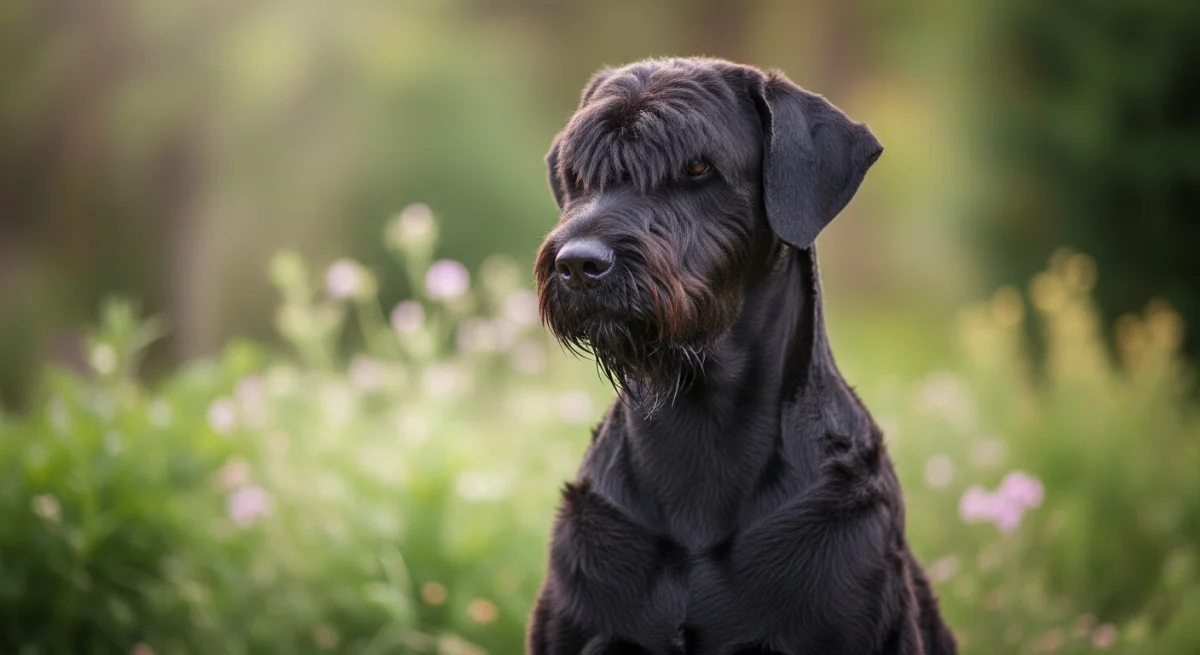 Terrier Noir Russe - tempérament