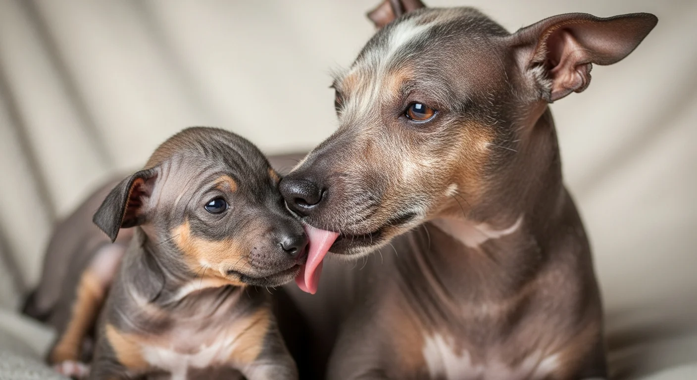 Chiot Terrier Nu Américain