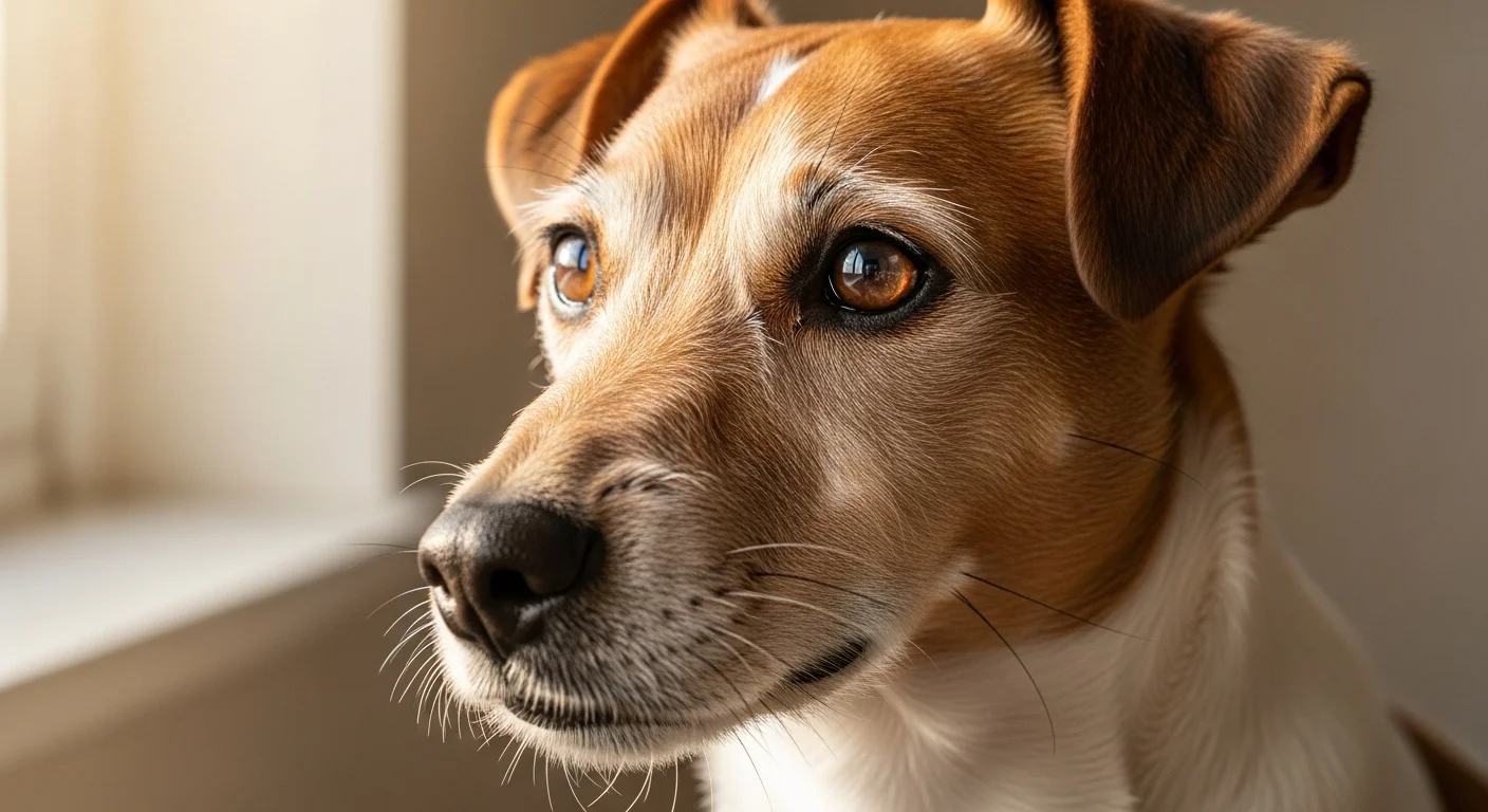Portrait Terrier Reverend Russell