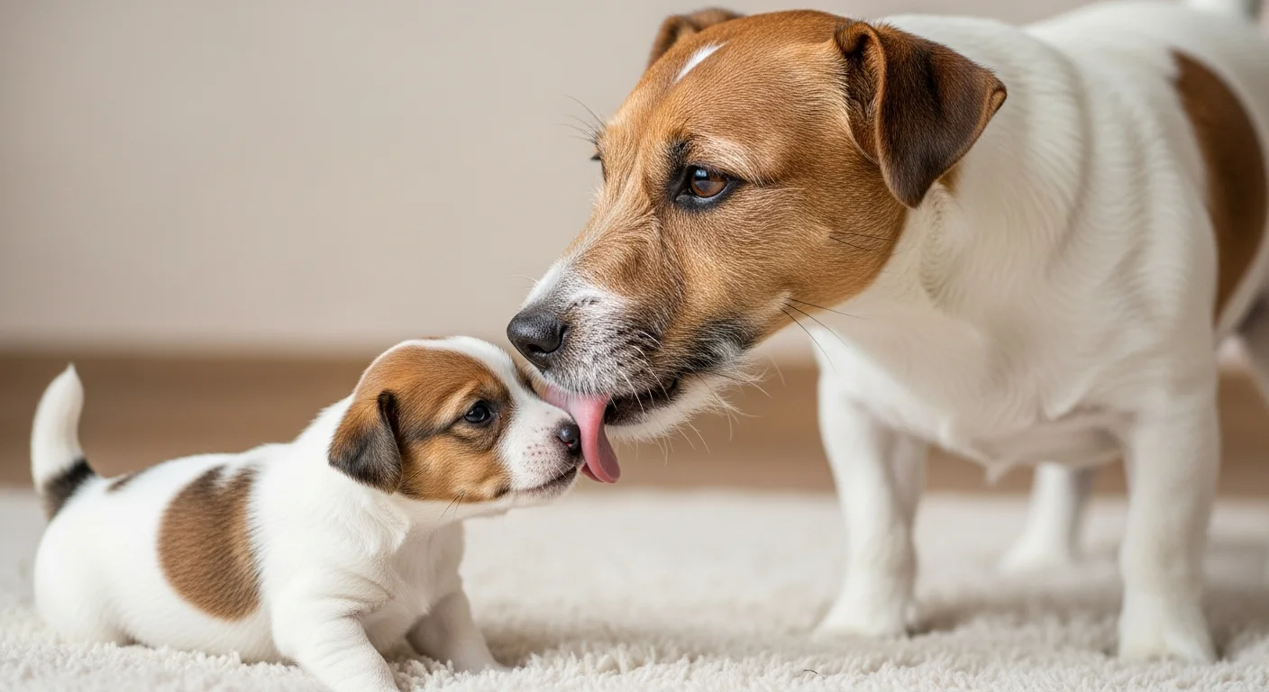 Chiot Terrier Reverend Russell