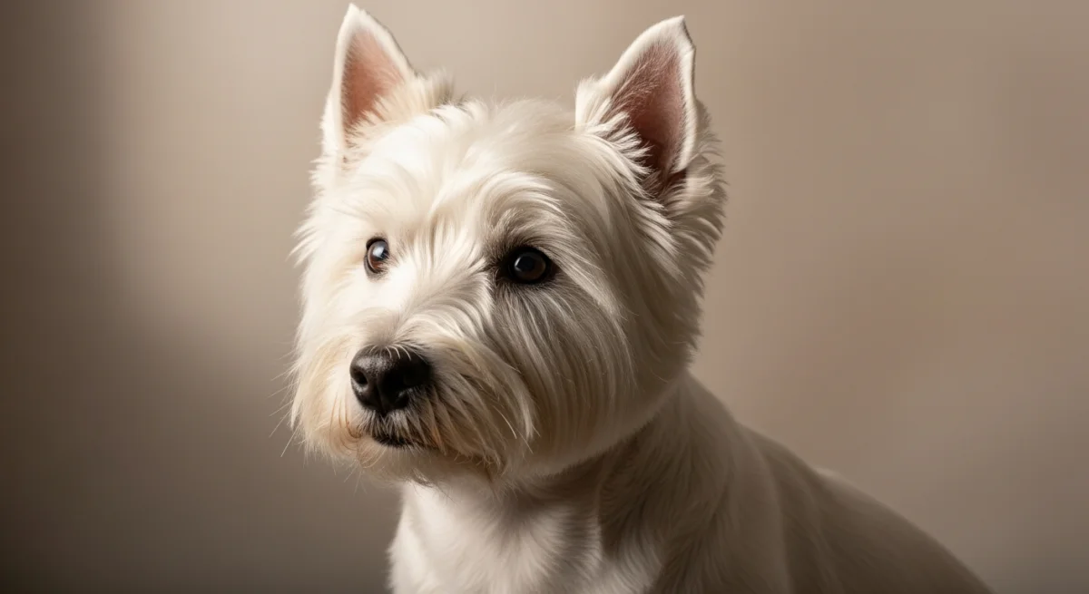 Portrait West Highland White Terrier
